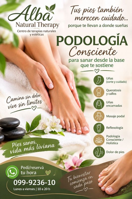 Foto de Alba Natural Therapy, Podóloga